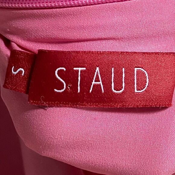 Staud Maxi Pink Dress Size S - Picture 8 of 9